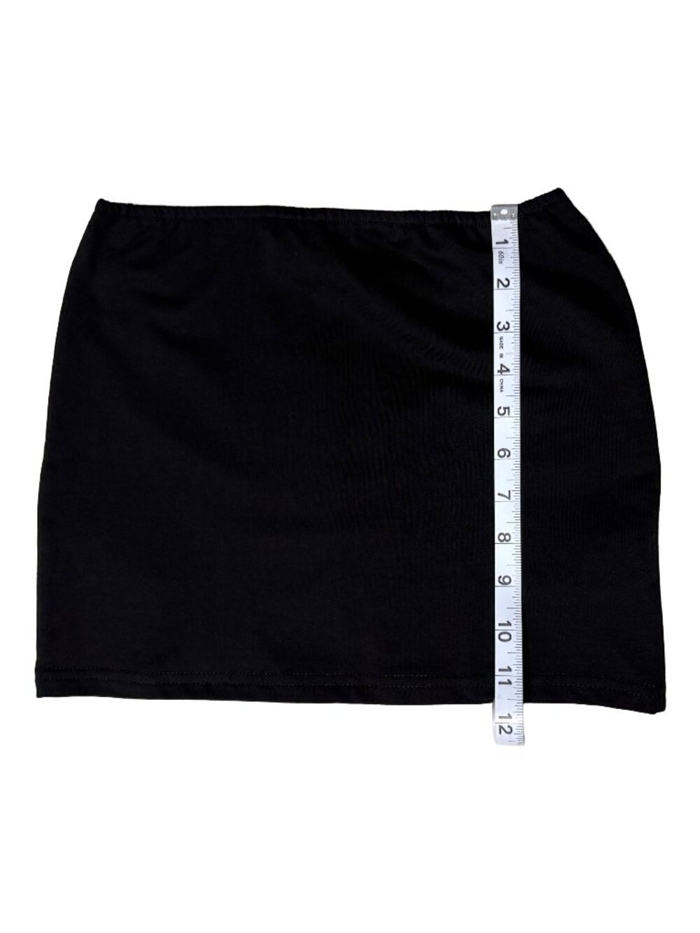 Edikted Aisha Low Rise Mini Skirt XS Black NWT - Picture 3 of 4